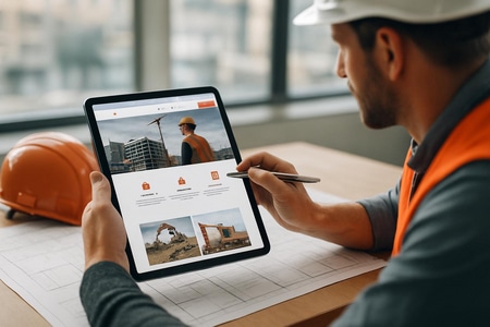 Site internet BTP à Rouen structure pour générer des devis qualifiés
