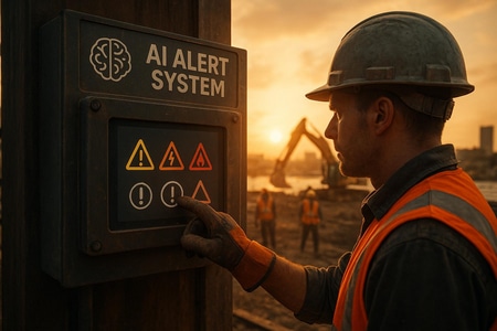 Système d’alerte IA intégré à la gestion de chantier BTP à Rouen