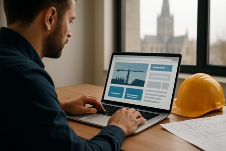 Webmaster Rouen création site BTP Webaccel pour entreprises du bâtiment