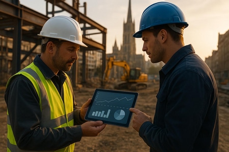 Accompagnement pour automatiser son entreprise BTP à Rouen avec suivi de chantier digitalisé medium