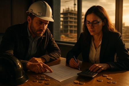 Impact financier des erreurs dans les DQE sur la marge des entreprises du BTP