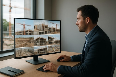 Intégration des photos de chantier avec IA et automatisation pour PME BTP en Normandie