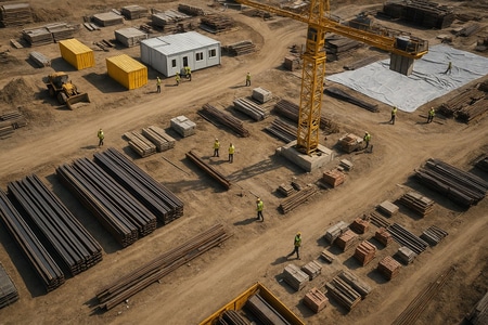 Exemple dorganisation de chantier pour mémoire technique BTP
