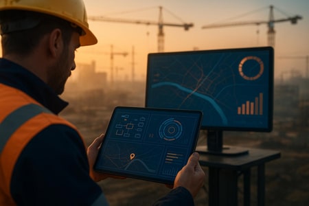 Automatisation IA reliée au tableau de bord BTP pour piloter chantiers et appels d offres à Rouen