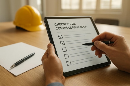 Checklist contrôle final DPGF avant dépôt de l’offre pour entreprises du BTP
