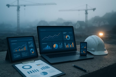 Dashboard IA pour le suivi des leads et devis BTP en Normandie