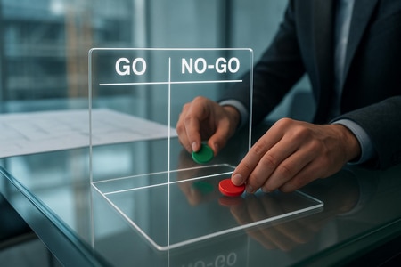 Grille go no go pour sélectionner les appels d'offres BTP avec assistance IA