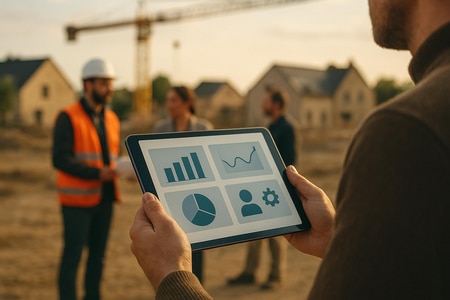 IA et automatisation des KPI BTP pour PME en Normandie