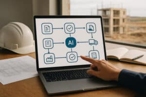 Lire la suite à propos de l’article Workflow devis > commande fournisseur IA BTP Normandie