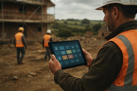 Planning équipes BTP optimisé par IA en Normandie pour anticiper la charge de travail