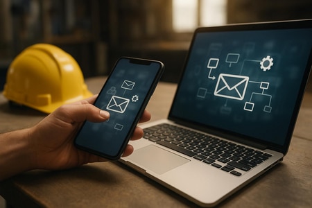 Automatisation des relances de prospection BTP par email avec intelligence artificielle