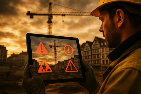 Alertes en temps réel sur les retards de chantier grâce à l’IA à Rouen