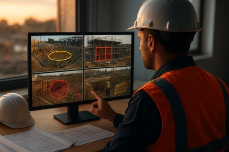 Analyse des photos de chantier par IA pour renforcer les compétences sécurité dans le BTP en Normandie