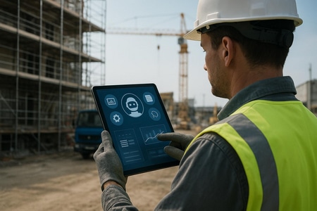 Assistant IA connecté pour suivi des fiches chantiers BTP et préparation des situations de travaux