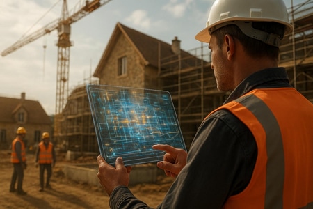 Planning de chantier BTP optimisé par IA avec gestion des compétences en Normandie