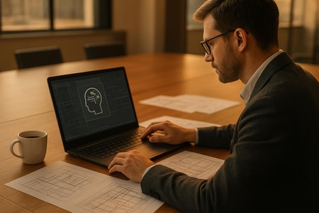 Rédaction mémoire technique par IA outils pour répondre aux appels d'offres BTP medium