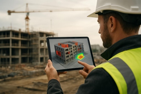 Suivi des non-conformités de chantier par IA à Rouen pour entreprises du BTP