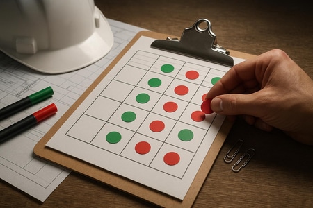 Checklist analyse DCE grille go no go decision appels doffres BTP Medium