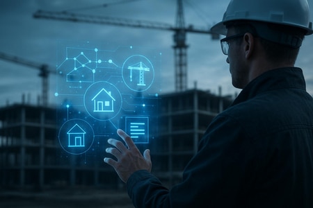 IA ARAO reliant visite de chantier BTP DPGF et memoire technique