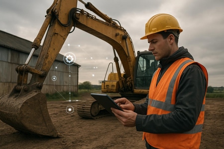 Maintenance prédictive des engins de chantier par intelligence artificielle pour PME BTP en Normandie