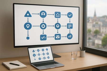 Workflow automatisé de newsletter BTP par intelligence artificielle pour PME à Rouen