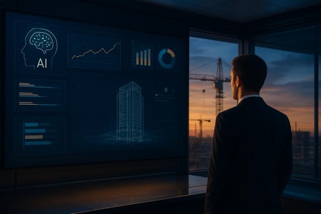 Tableau de bord appels d'offres BTP piloté par un assistant IA medium