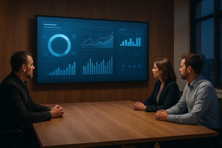 Tableau de bord RH BTP avec IA pour PME à Rouen suivi indicateurs taille medium