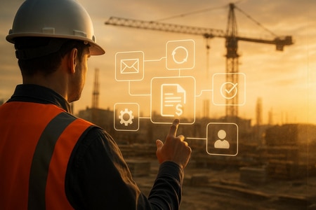 workflow IA relances automatiques factures impayées BTP Normandie