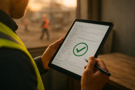 Contrôle humain final après automation IA du remplissage DPGF BTP