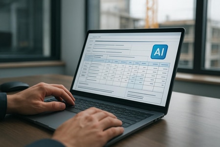 Automation remplissage DPGF BTP par extraction IA des lignes et quantités