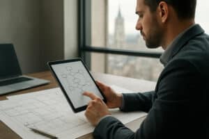 Lire la suite à propos de l’article Roadmap automatisation IA BTP Rouen: Gains rapides pour PME