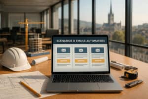 Lire la suite à propos de l’article Scénarios d’emails automatisés pour clients BTP à Rouen