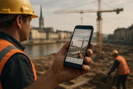 Publications Facebook BTP Rouen automatisees par intelligence artificielle