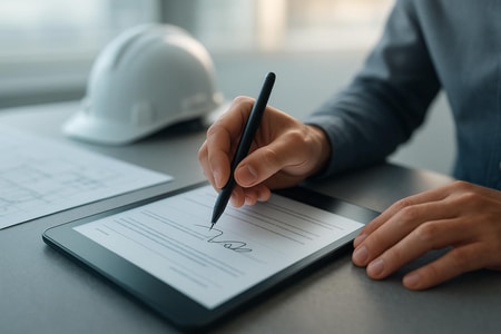 Signature électronique dossier appel d offre BTP sur plateforme de dématérialisation