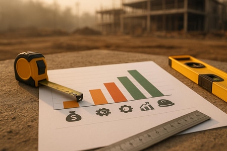 Tableau de marge chantier BTP pour évaluer la rentabilité d'un appel d'offre