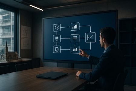Workflow IA pour automatisation des rapports financiers BTP à Rouen