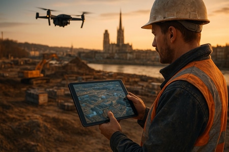 Automatisation des comptes rendus de chantier BTP à Rouen par intelligence artificielle