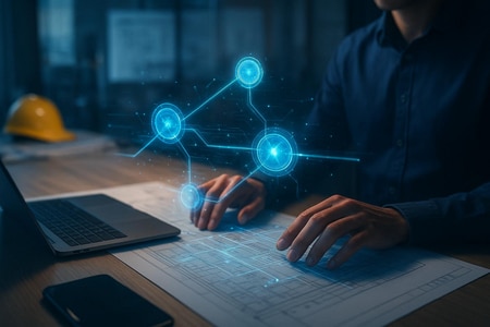 Expert IA BTP Webaccel à Rouen mettant en place une automatisation de facturation a partir des devis