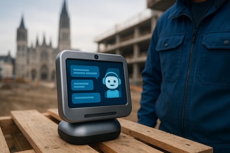 Chatbot FAQ BTP automatisé pour entreprise de construction à Rouen