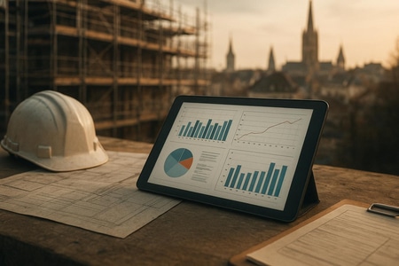 Compte rendu de chantier BTP généré automatiquement par IA pour clients à Rouen