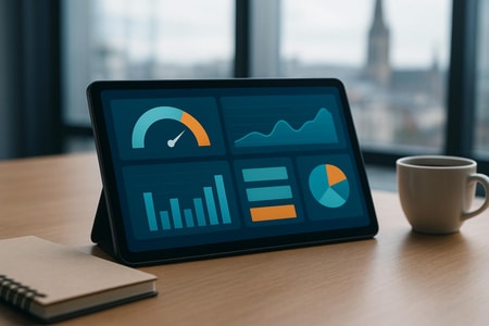 Tableau de bord des performances emails BTP avec IA pour PME à Rouen