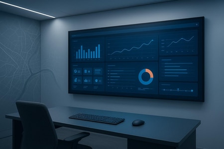 Dashboard IA BTP Webaccel pour le suivi des labels et certifications des entreprises du bâtiment à Rouen