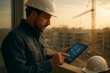 Expert IA BTP Webaccel configurant une veille Code du travail en Normandie