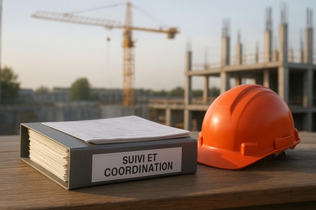Mémoire technique suivi et coordination BTP organisation de chantier medium