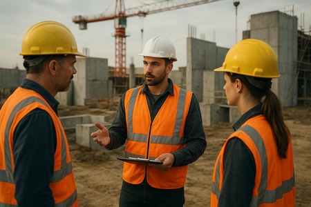Organisation sécurité et qualité chantier BTP dans une réponse à appel d’offres
