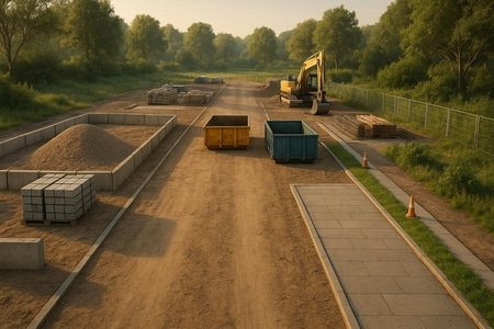 Organisation chantier BTP pour mémoire technique respect environnement