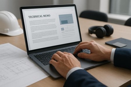 Rédaction mémoire technique pour travaux publics avec intelligence artificielle