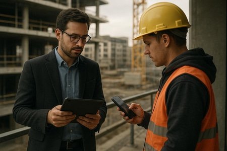 Parcours client avec chatbot WhatsApp pour entreprise BTP à Rouen taille medium