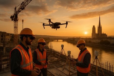 Suivi de chantier automatisé par IA pour entreprise BTP à Rouen